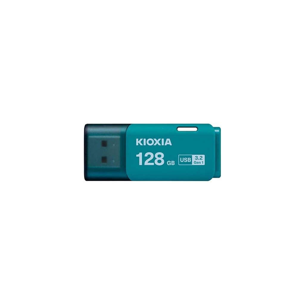 USB флеш накопичувач Kioxia 128GB TransMemory U301 Light Blue USB 3.2 (LU301L128GG4) - зображення 1