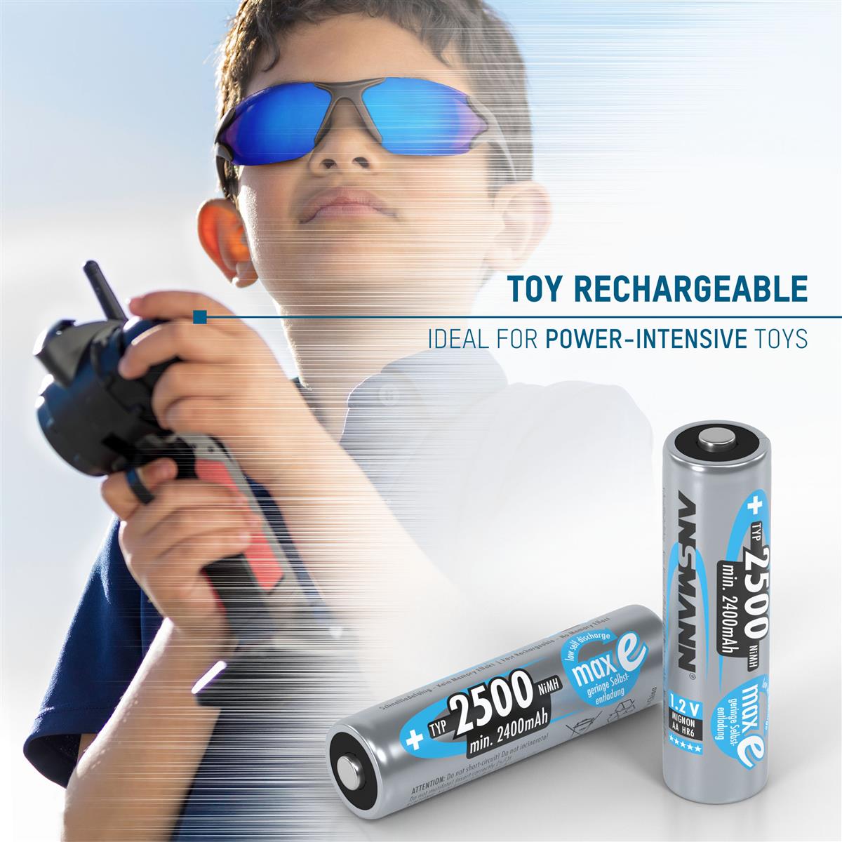 Акумулятори Ansmann AA/HR06 NI-MH 2500 mAh BL 4 шт - изображение 13