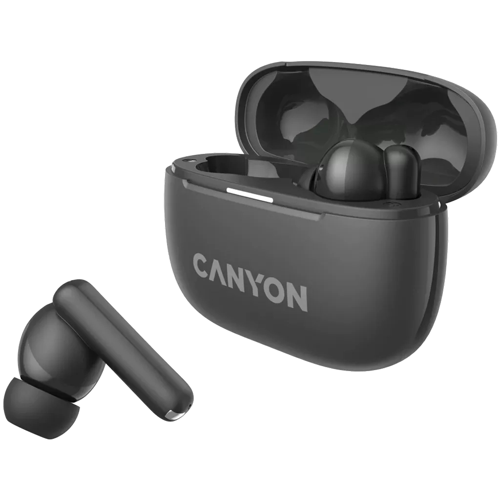 Навушники Canyon TWS-10 OnGo ANC ENC Black (CNS-TWS10BK) - зображення 5