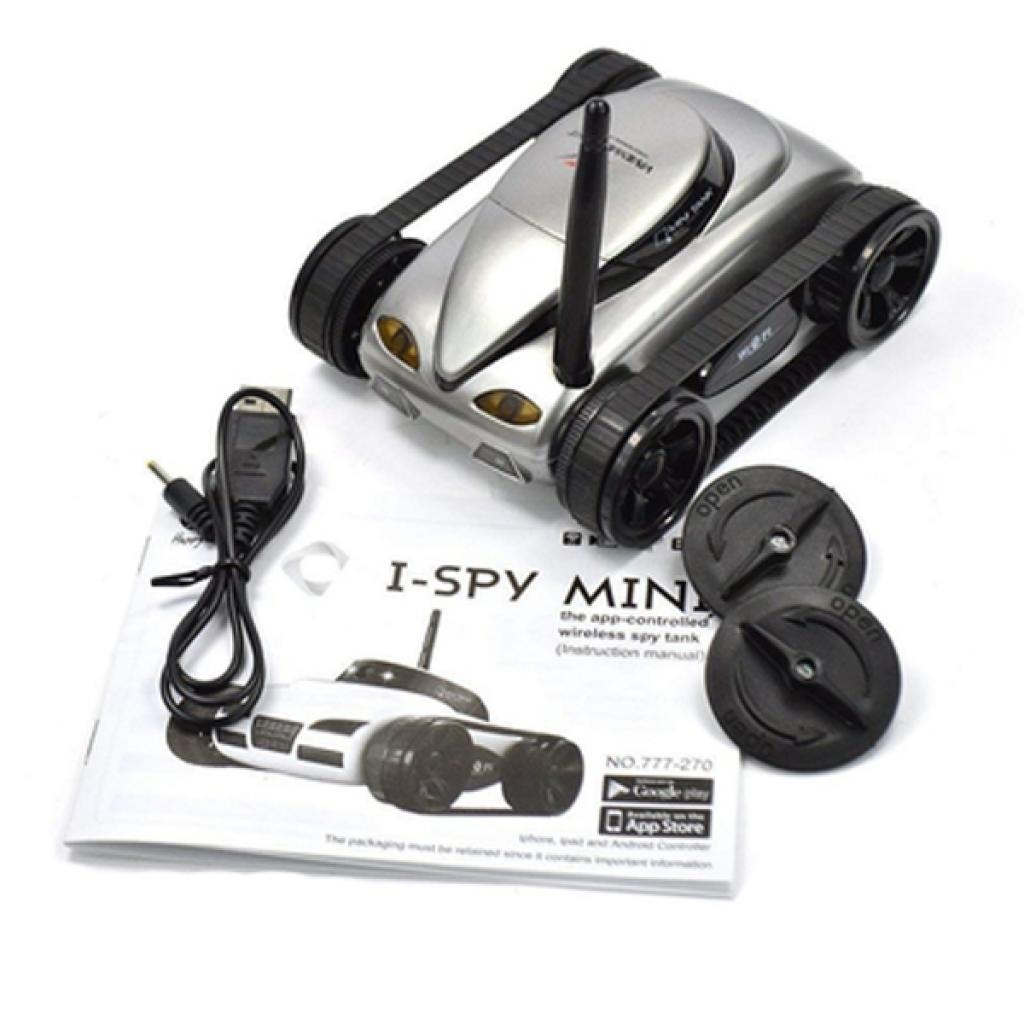 Радіокерована іграшка Happy Cow Танк-шпигун Wi-Fi I-Spy Mini з камерою (HC-777-270) - зображення 3