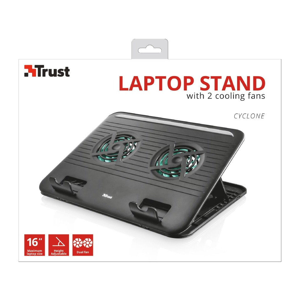Підставка до ноутбука Trust Cyclone (16") Black (17866_TRUST) - зображення 8