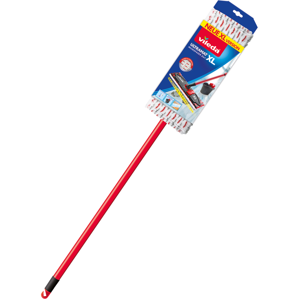 Швабра Vileda UltraMat XL з телескопічною ручкою (4023103212220) - зображення 1