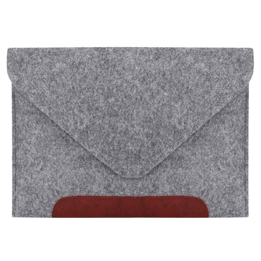 Чохол до ноутбука Gmakin 13.3" GM10 Grey/Brown, для MacBook Air/Pro 13.3 (GM10) - зображення 3