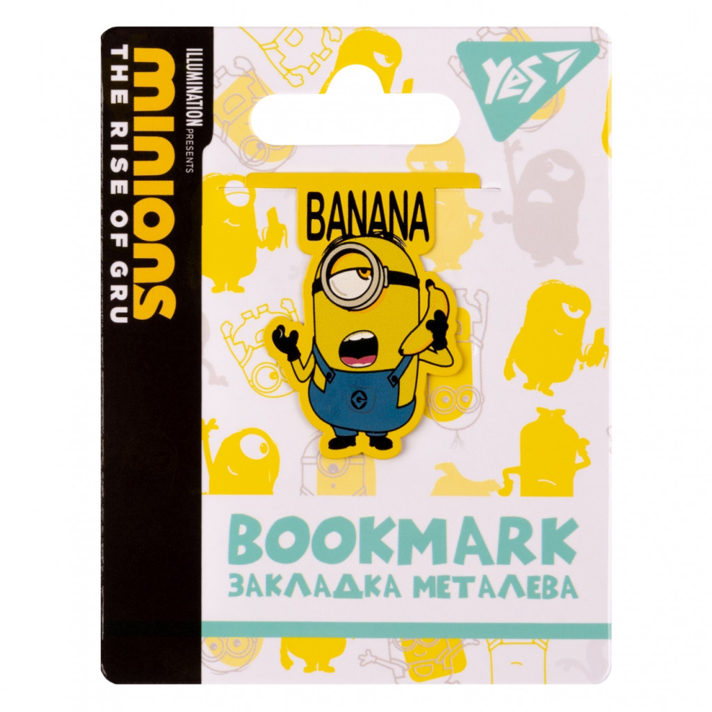 Закладки для книг Yes металева Minions (707840) - зображення 1
