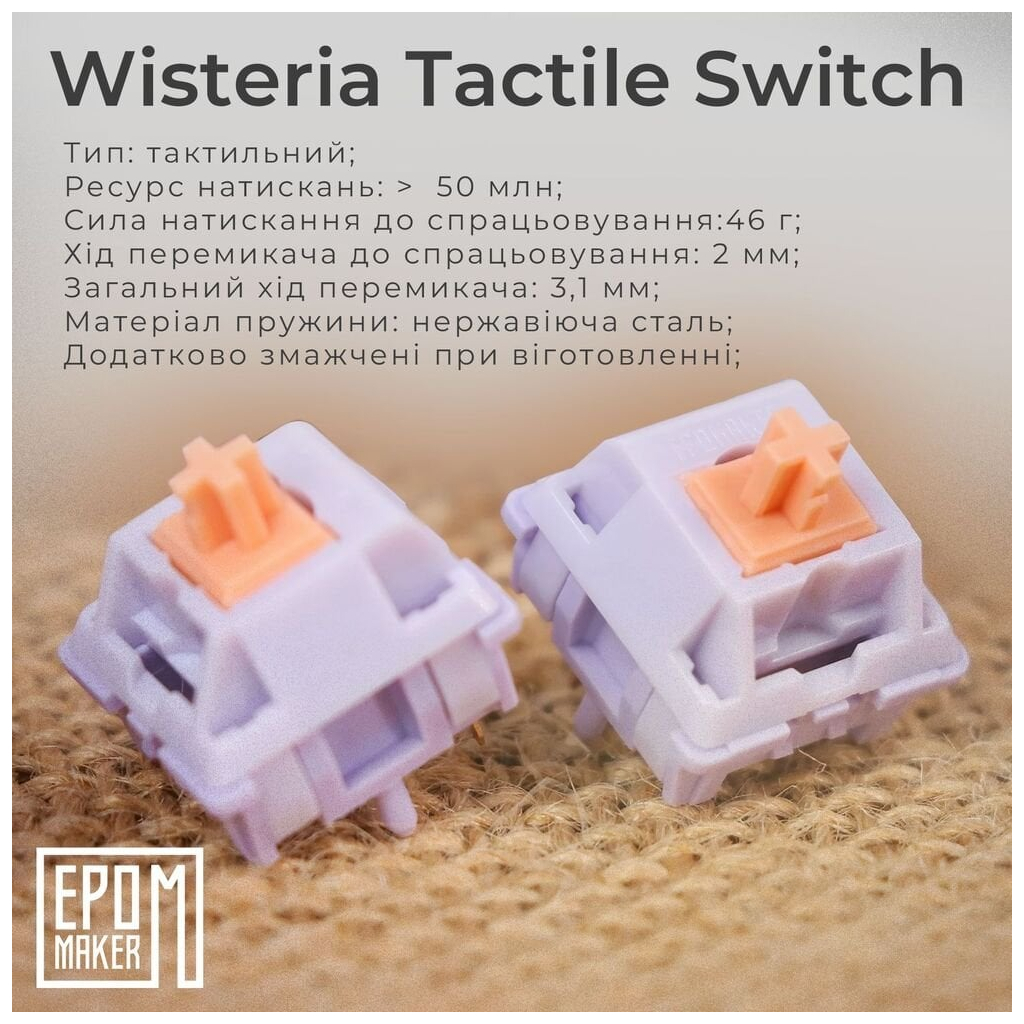 Клавіатура Epomaker TH80 Pro V2 75 Wisteria Tactile Switch Hot-Swap LCD Screen RGB Wireless/Bluetooth/USB UA White (TH80-PROV2-W-WT) - зображення 6