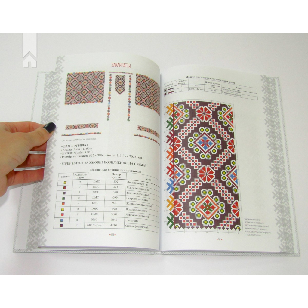 Книга Українська вишиванка. Мальовничі узори, мотиви, схеми крою - Лідія Бебешко КСД (9786171502635) - зображення 3