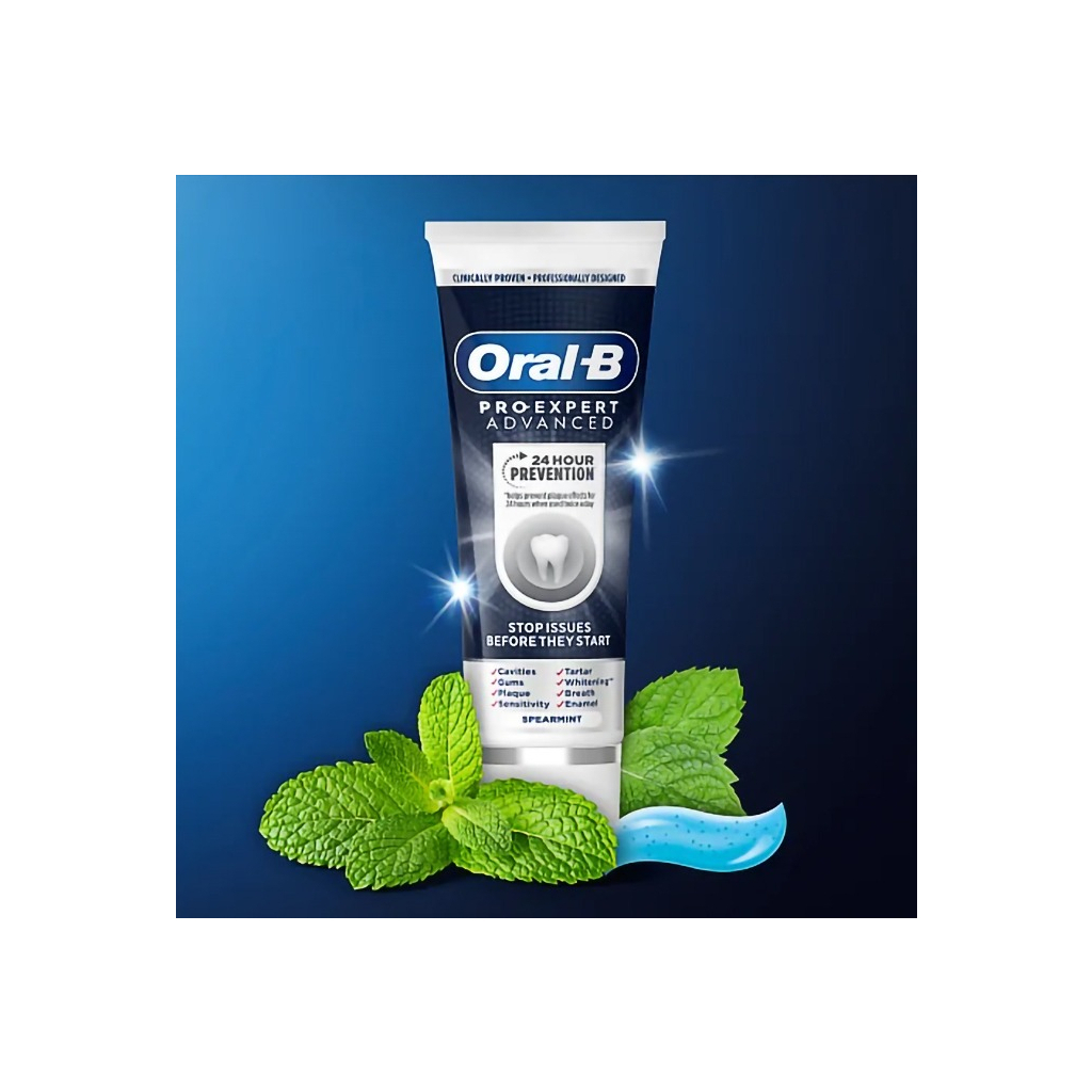 Зубна паста Oral-B Pro-Expert Додаткове відбілювання 75 мл (8700216106702) - зображення 4