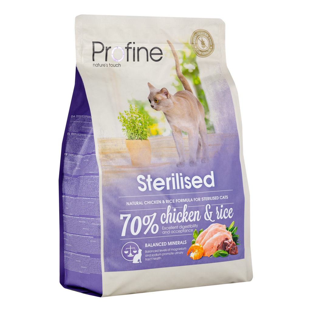 Сухий корм для кішок Profine Cat Sterilised з куркою і рисом 2 кг (8595602517671) - зображення 1