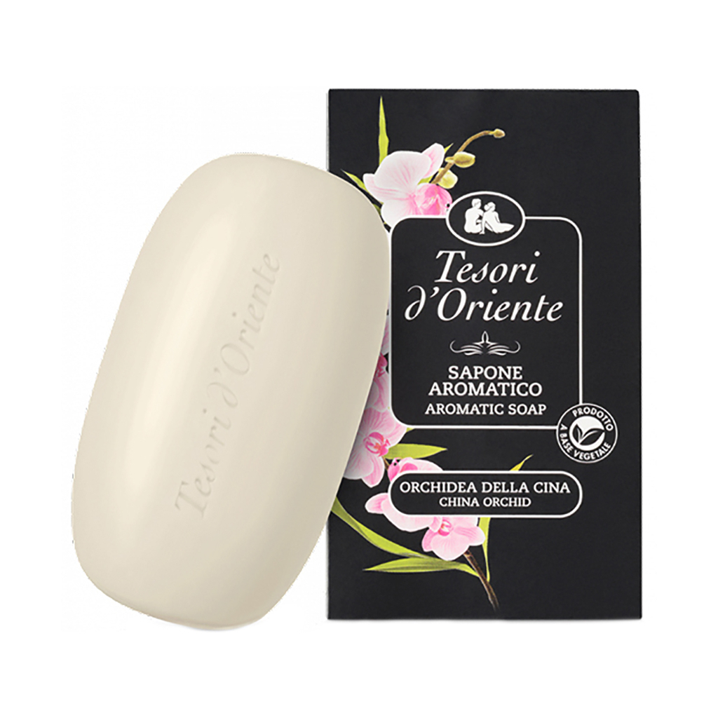 Тверде мило Tesori d'Oriente парфумоване Китайська орхідея 150 г (8008970041155) - зображення 1