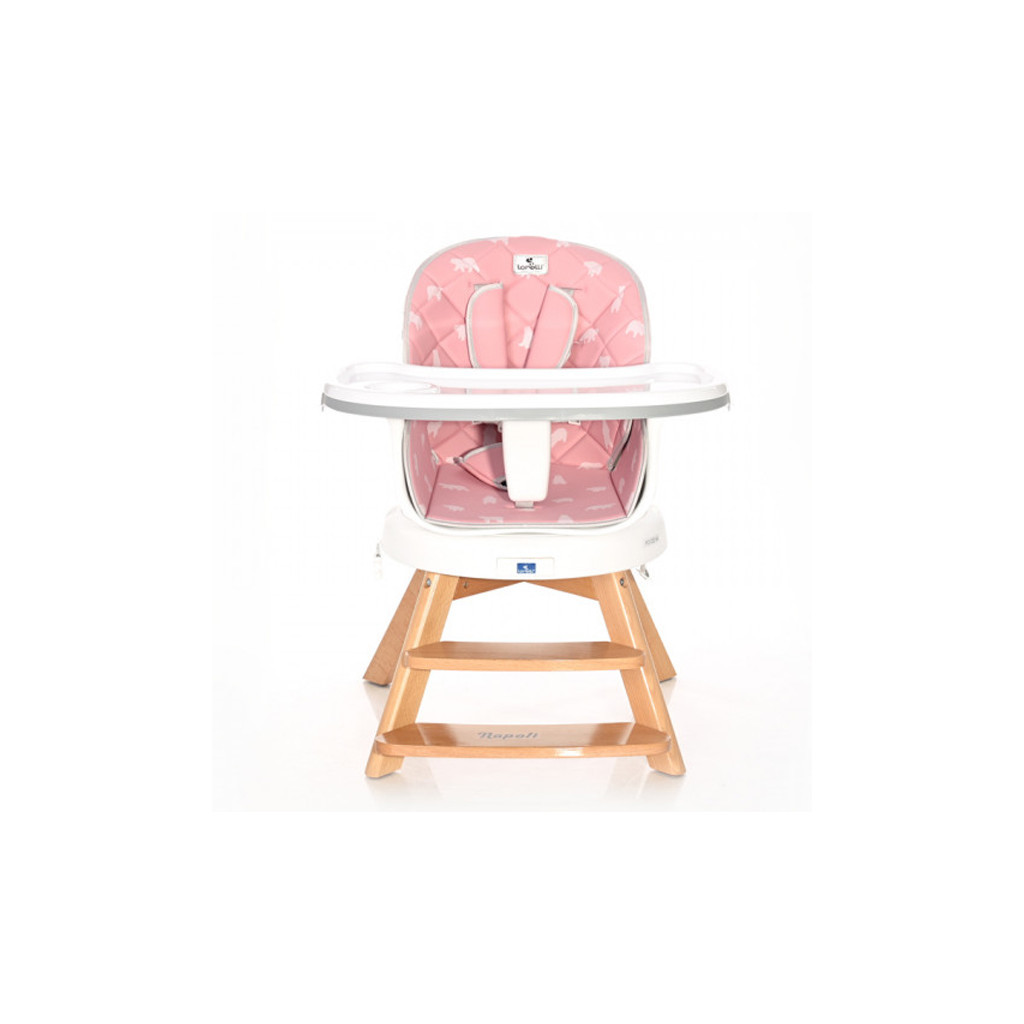 Стілець для годування Bertoni/Lorelli NAPOLI pink bears (23729) - зображення 3