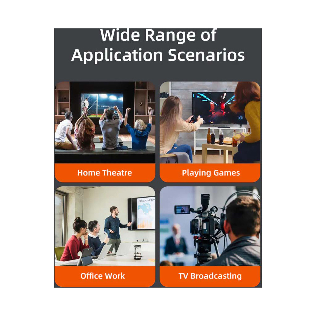 Кабель мультимедійний HDMI M to HDMI M 10.0m V2.0 4K60Hz Cabletime (CA915811) - picture 9