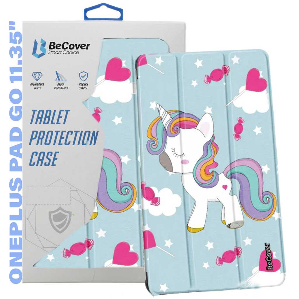 Чохол до планшета BeCover Smart Case OnePlus Pad Go 11.35" Unicorn (710993) - зображення 1