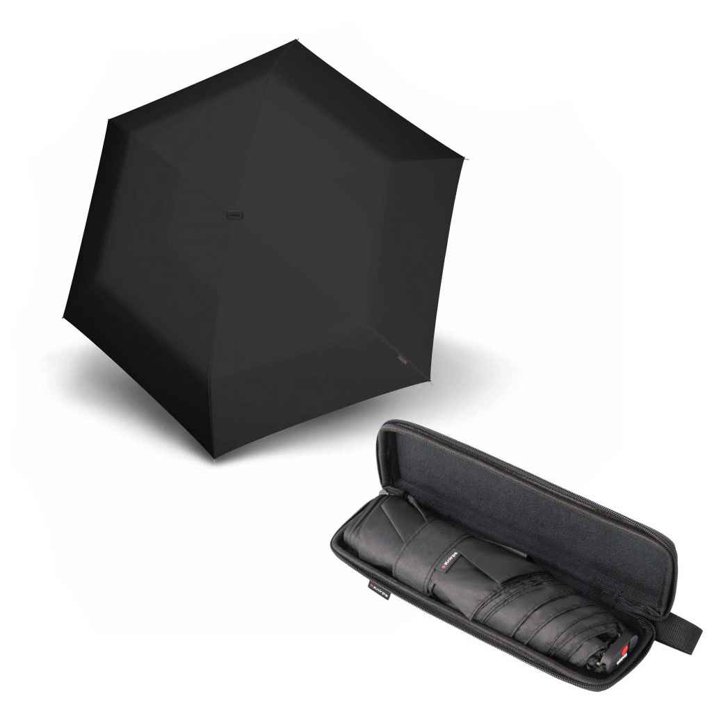 Парасоля Knirps X4U Ultra Light Slim Manual Black (Kn95 6030 1001) - зображення 1