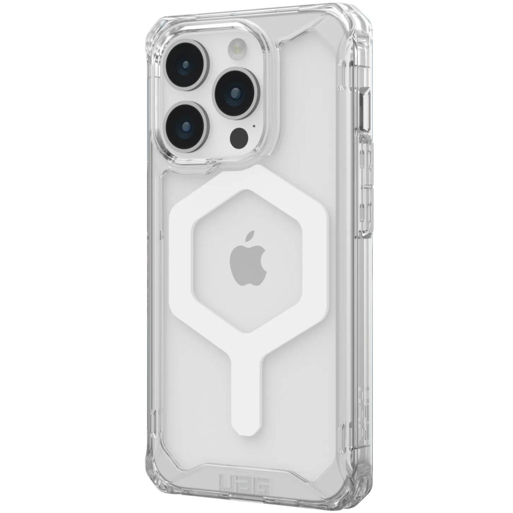 Чохол до мобільного телефона UAG Apple Iphone 15 Pro Plyo Magsafe, Ice/White (114286114341) - зображення 3