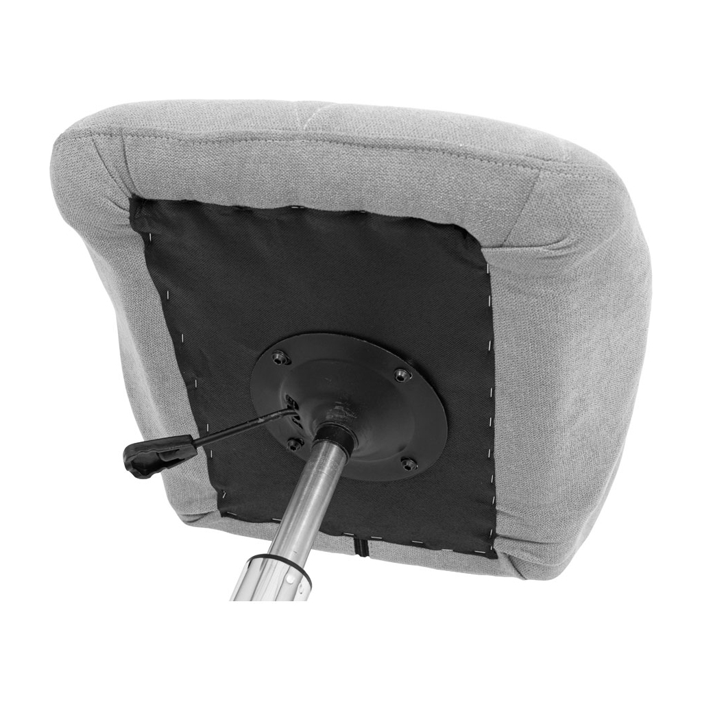 Офісне крісло Richman Бінго Хром Піастра Сіре (ADD0002749) - зображення 7