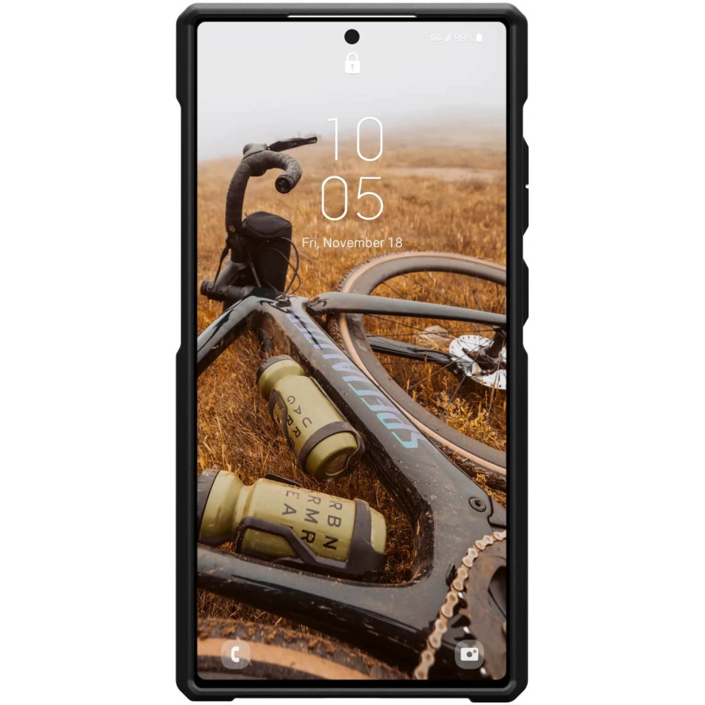 Чохол до мобільного телефона UAG Samsung Galaxy S24 Ultra Metropolis LT Pro Kevlar Black (214420113940) - зображення 4
