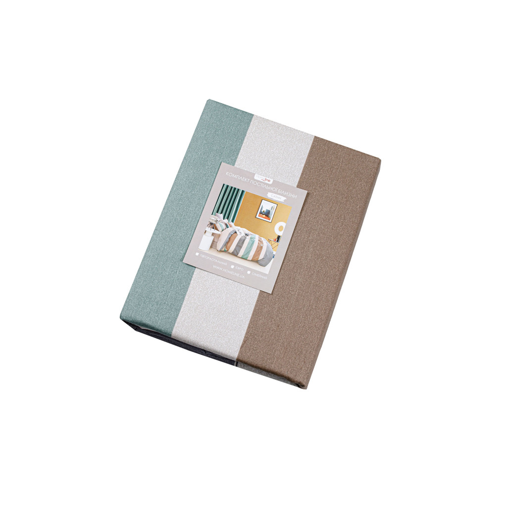 Постільна білизна Home Line Сатин Твіл Майямі полуторний (183048) - зображення 3