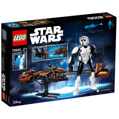 Конструктор LEGO Star Wars Штурмовик-розвідник на спідері (75532) - зображення 3