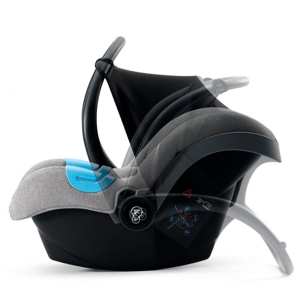 Автокрісло Kinderkraft Mink Gray Melange (KKFMINKGRM0000) (5902533911455) - зображення 6