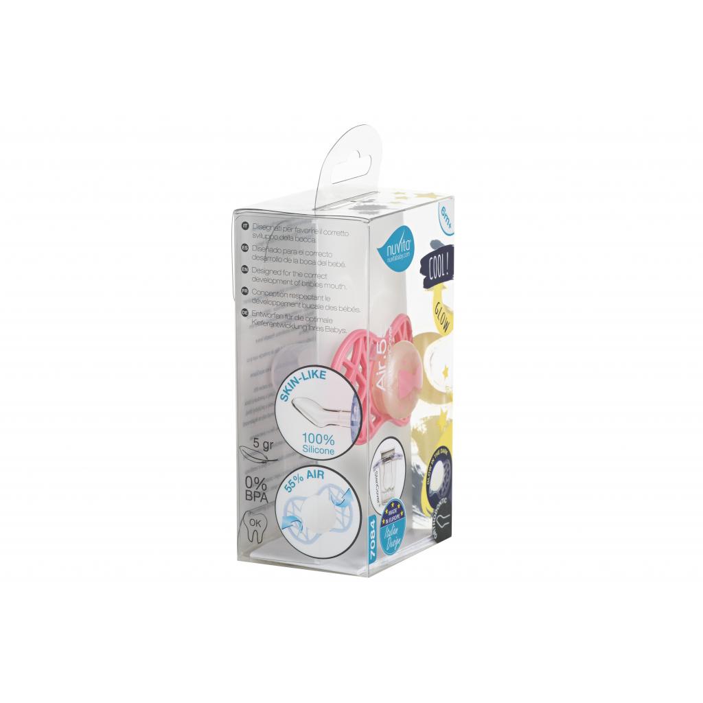 Пустушка Nuvita Air55 Cool 6m+ ортодонтична (світиться у темряві) (NV7084GF) - зображення 4