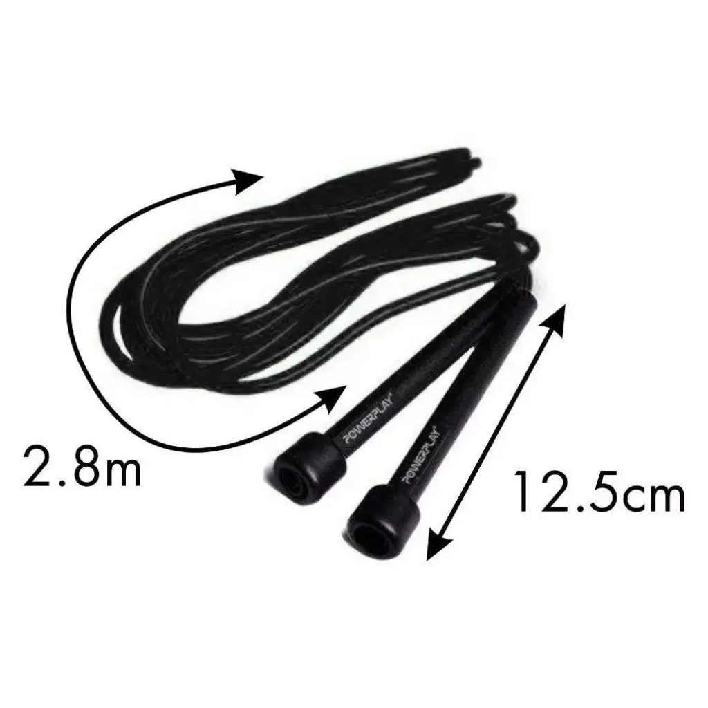 Скакалка PowerPlay 4201 Чорна (PP_4201_Black) - изображение 5