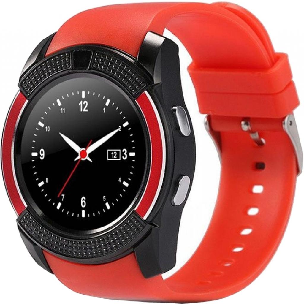 Смарт-годинник UWatch V8 Red (F_52784) - зображення 1