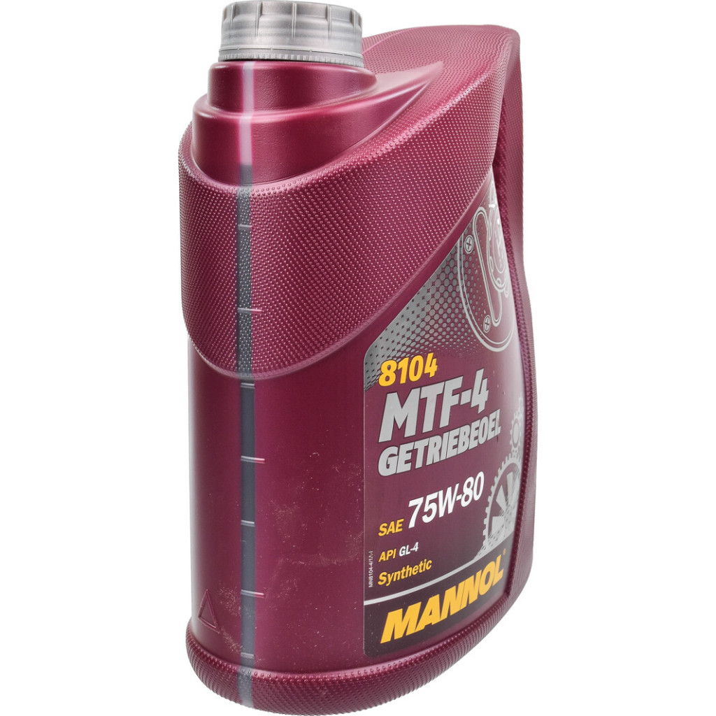Трансмісійна олива Mannol MTF-4 GETRIEBEOEL 4л 75W-80 (MN8104-4) - зображення 2