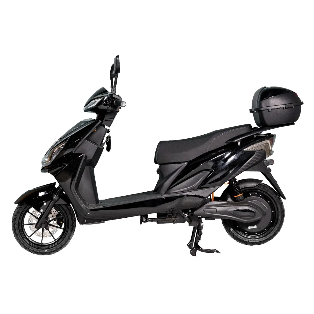 Електроскутер Atlas Journey 1500W Box Black (3084) - зображення 2