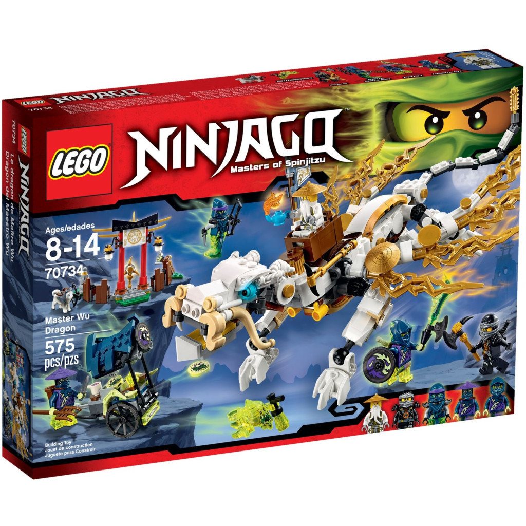 Конструктор LEGO Ninjago Дракон Сенсея Ву (70734) - зображення 1