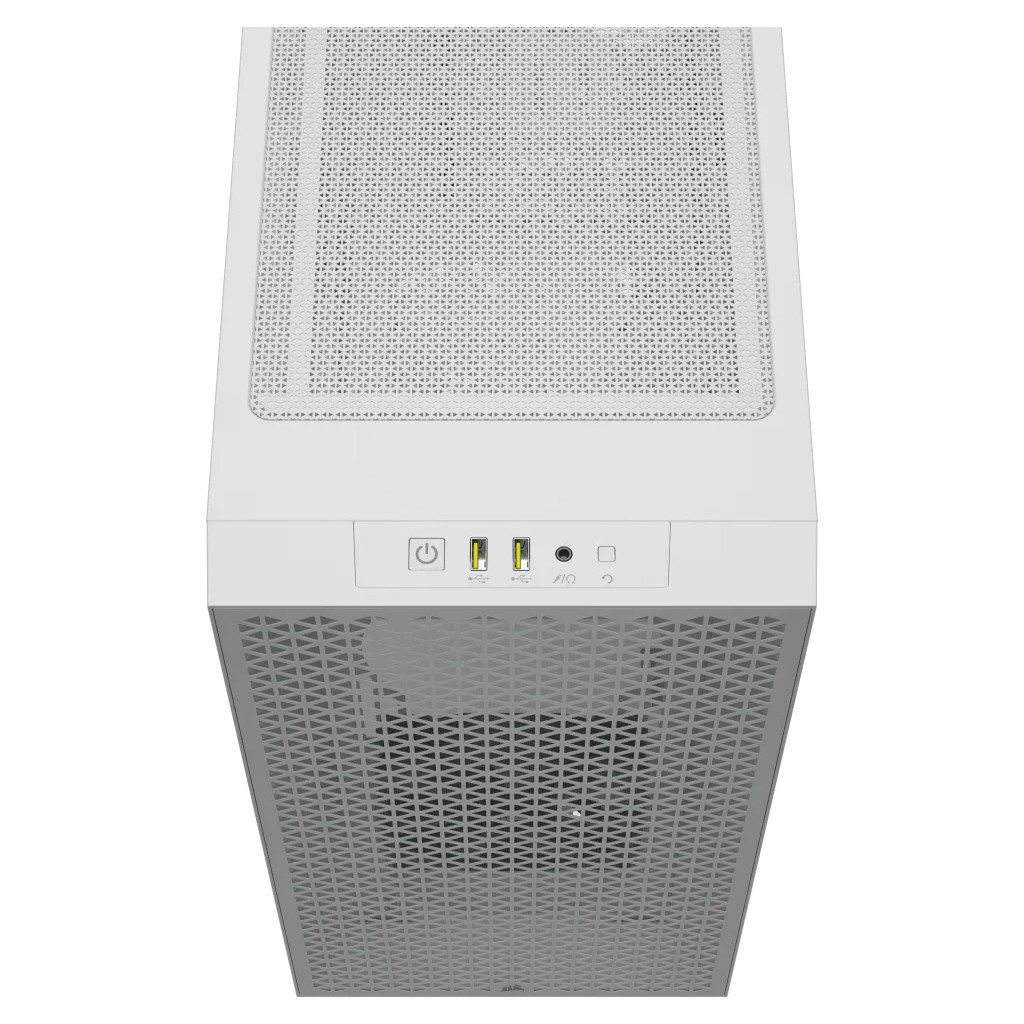 Корпус Corsair 3000D Tempered Glass White (CC-9011252-WW) - зображення 9