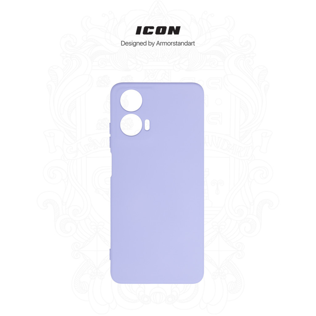 Чохол до мобільного телефона Armorstandart ICON Case Motorola G24 Camera cover Lavender (ARM74303) - зображення 3