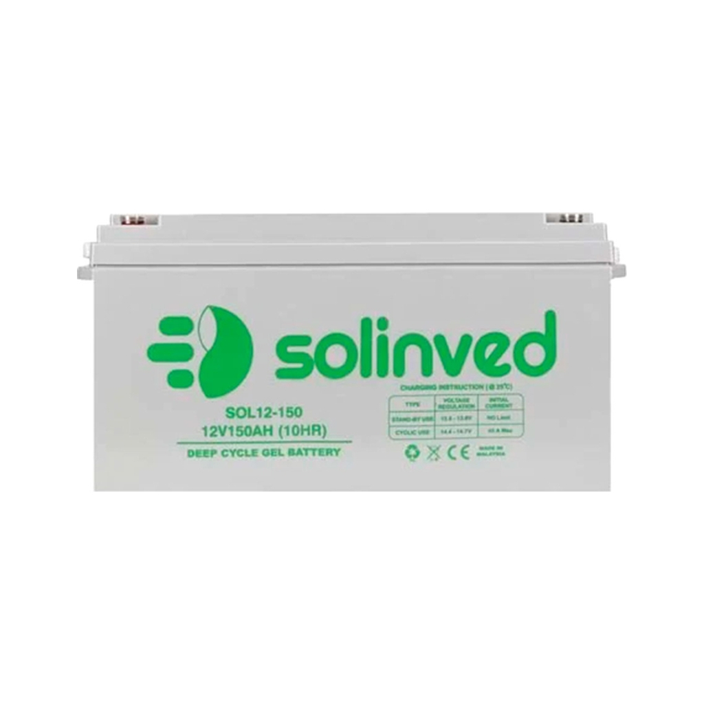Батарея до ДБЖ Solinved 12V-150Ah, GEL (SLG150-12) - зображення 2