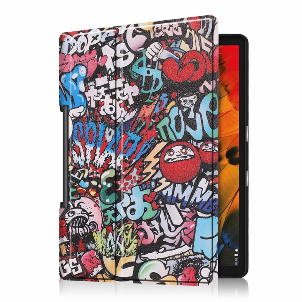 Чохол до планшета BeCover Smart Case Lenovo Yoga Smart Tab YT-X705 Graffiti (704705) - зображення 5