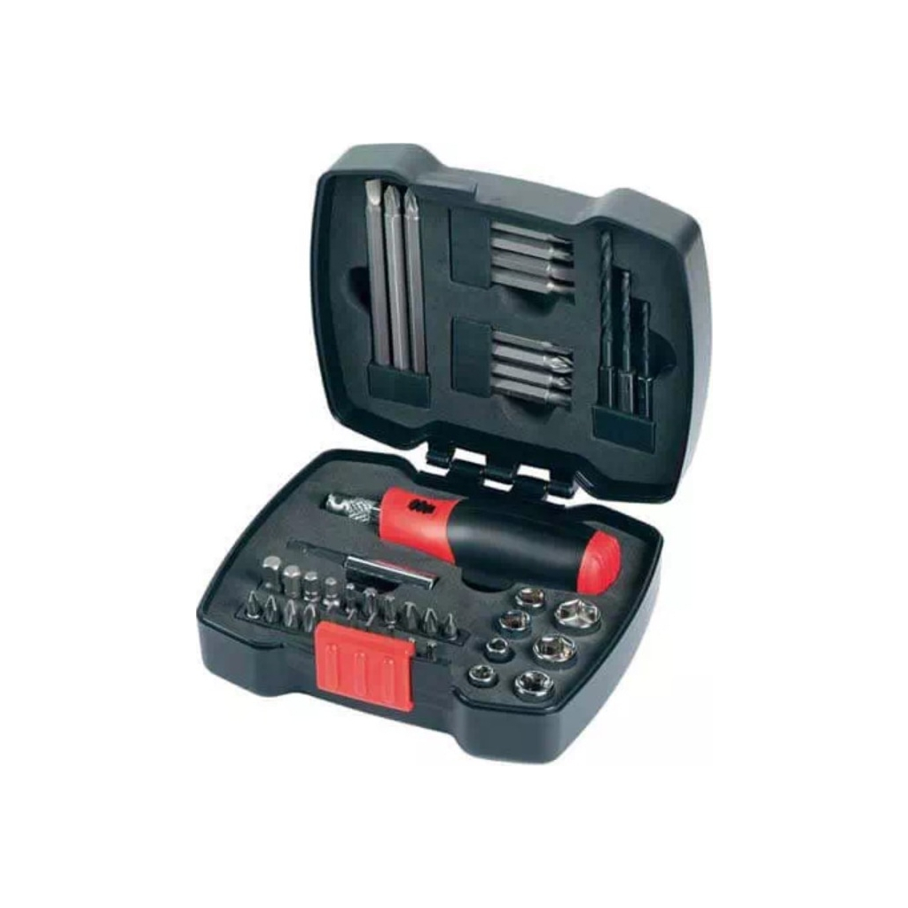 Набір викруток Black&Decker з бітами PZ1, PH2 x2, SL6, T30, Hx3, L = 25, 50 мм, 43 шт, кейс (A7175) - зображення 1
