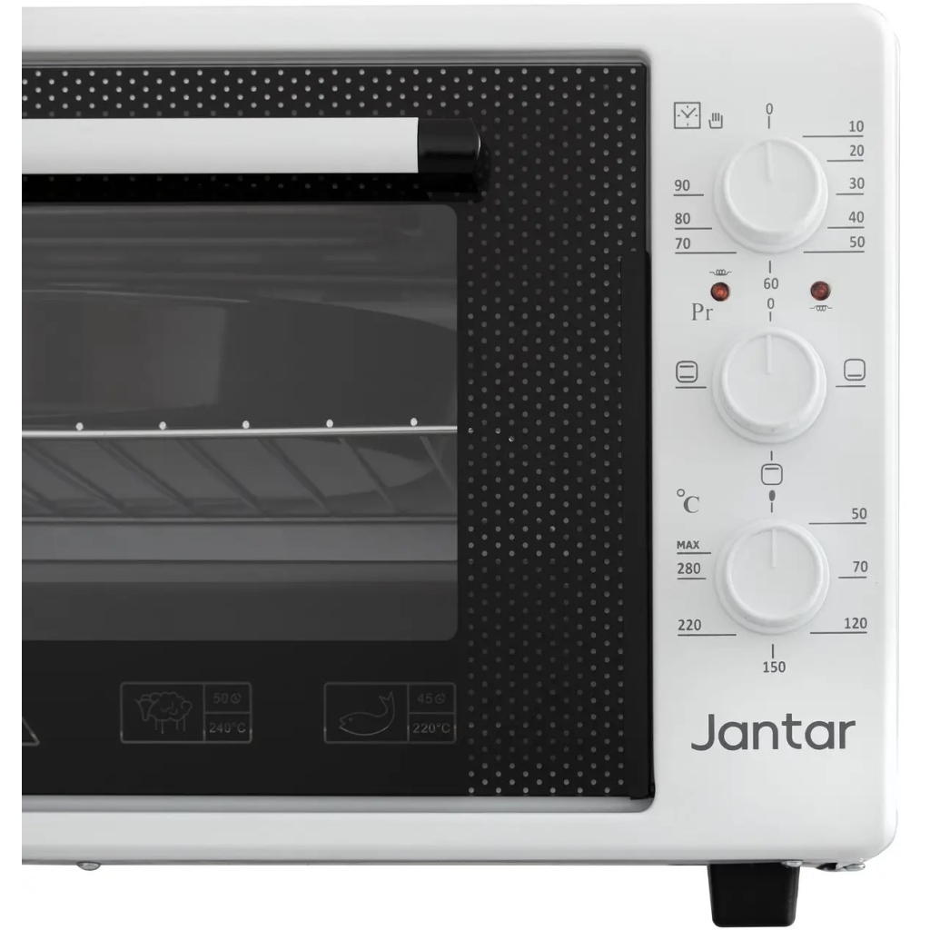 Електропіч Jantar TMT 4203 WH - зображення 9