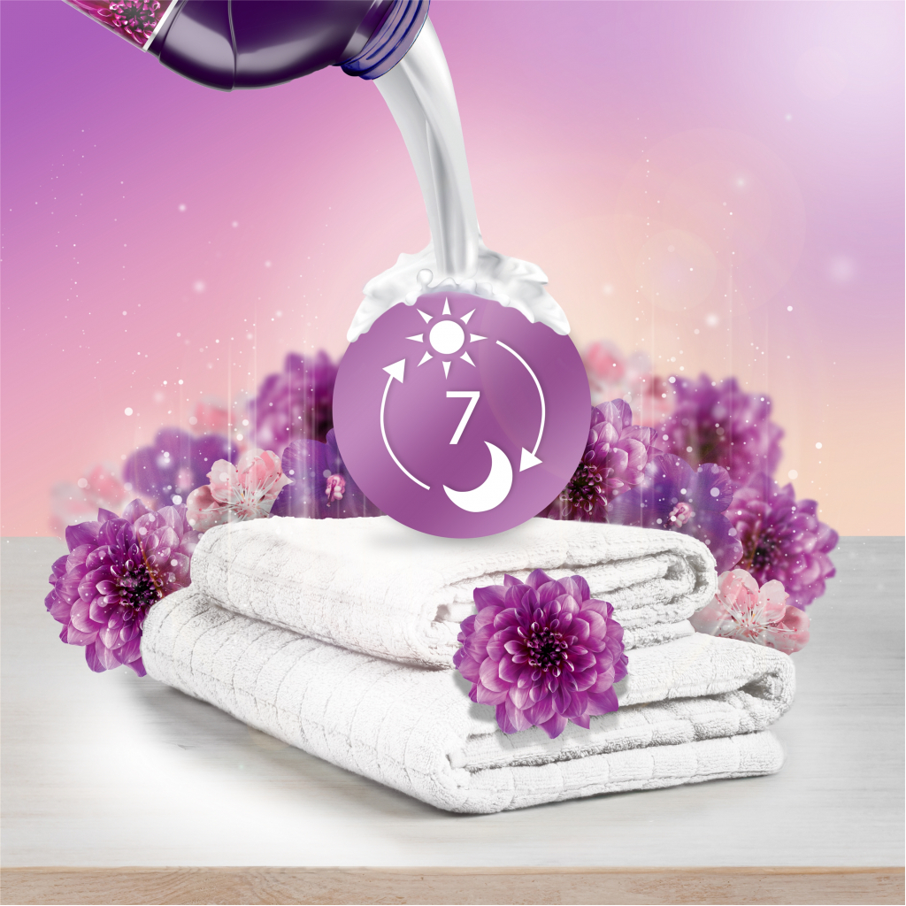 Кондиціонер для білизни Lenor Аметист і квітковий букет 750 мл (8001841375809) - зображення 3