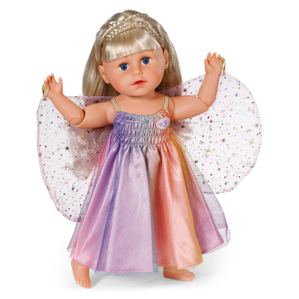 Аксесуар до ляльки Zapf Одяг для ляльки Baby Born - Сукня Веселка (836132) - зображення 3