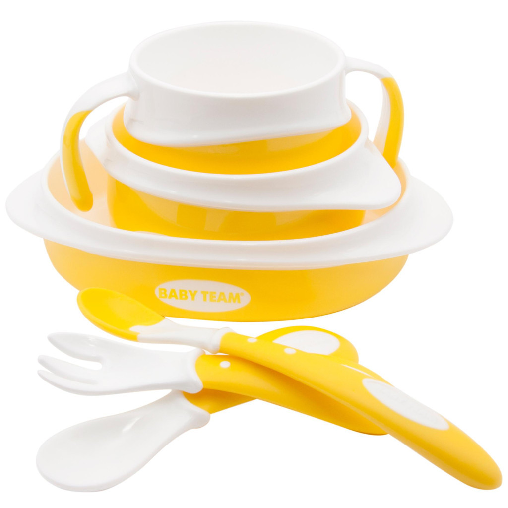 Набір дитячого посуду Baby Team 7 од. (6090) - зображення 1
