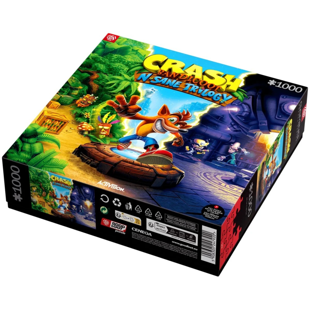 Пазл GoodLoot Crash Bandicoot N Sane Trilogy 1000 ел. (5908305247920) - зображення 8
