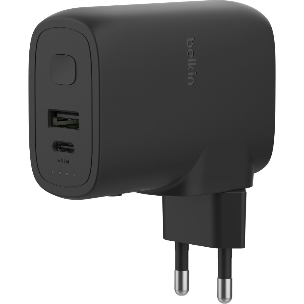 Зарядний пристрій Belkin USB-С 25W PD + PowerBank 5000mAh + cable USB-C 1m (BPZ003BT1MBK-B6) - зображення 1