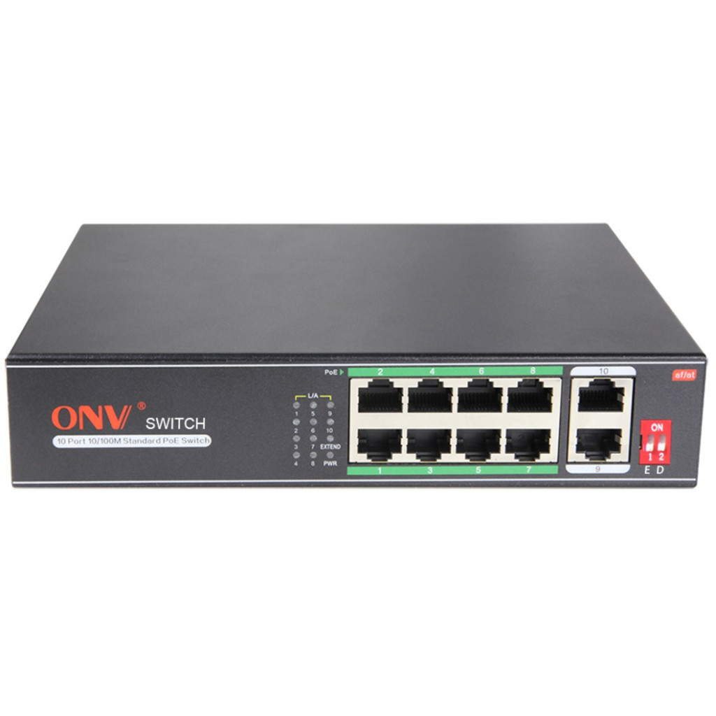 Комутатор мережевий Onv ONV-H1108PLD - зображення 1