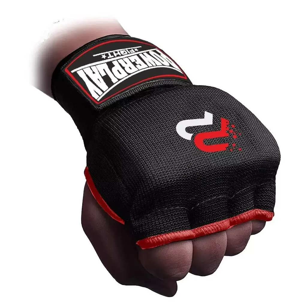 Бинти-рукавиці PowerPlay 3096 з гелевими подушечками Чорні XL (PP_3096_XL) - зображення 5