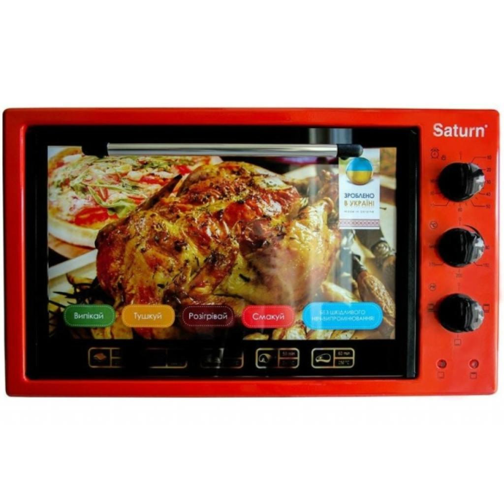 Електропіч Saturn ST-EC3801 Red (ST-EC3801Red) - зображення 2