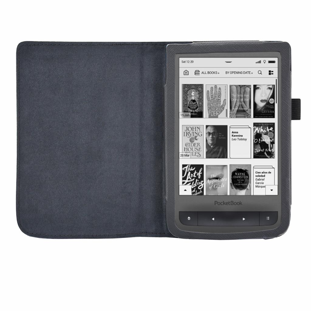 Чохол до електронної книги BeCover Slimbook PocketBook 613/614/615/624/625/626/640/641 Black (703728) - зображення 4