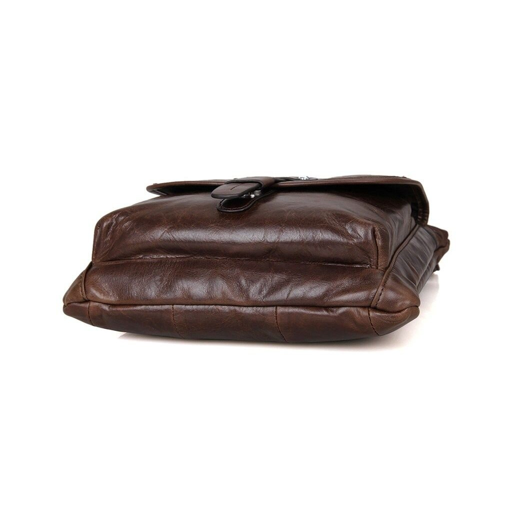 Сумка Vintage Коричнева (14091) - зображення 9