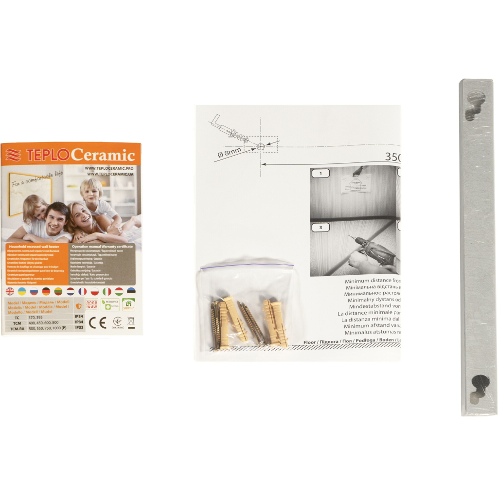 Обігрівач Teploceramic TCM 600-WHITE - зображення 5