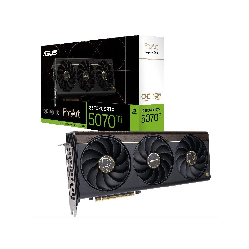 Відеокарта ASUS GeForce RTX5070 Ti 16GB PROART OC (PROART-RTX5070TI-O16G) - зображення 1