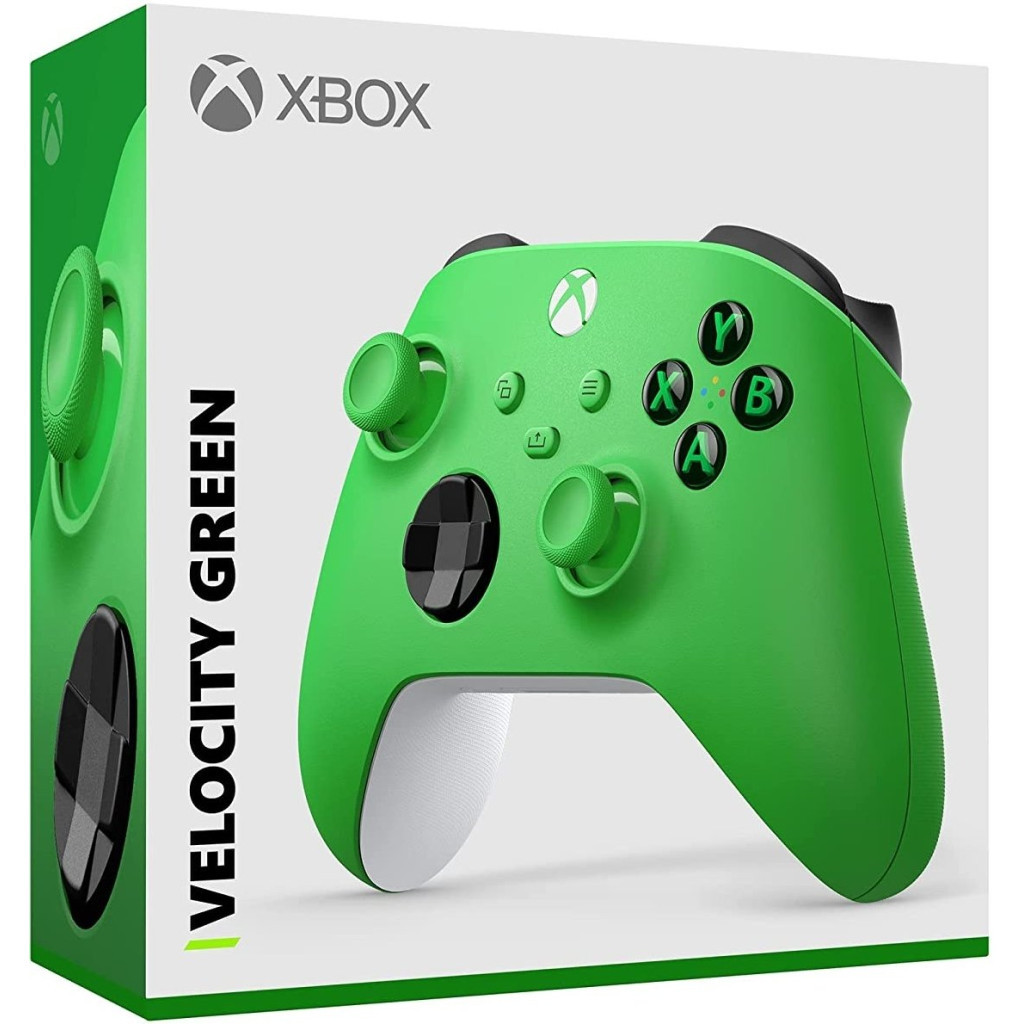 Геймпад Microsoft Wireless Controller Green (QAU-00091) - зображення 7