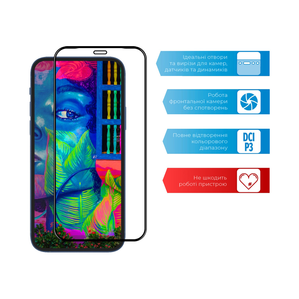 Скло захисне ACCLAB Full Glue MOTO G9 Power (1283126513244) - зображення 4