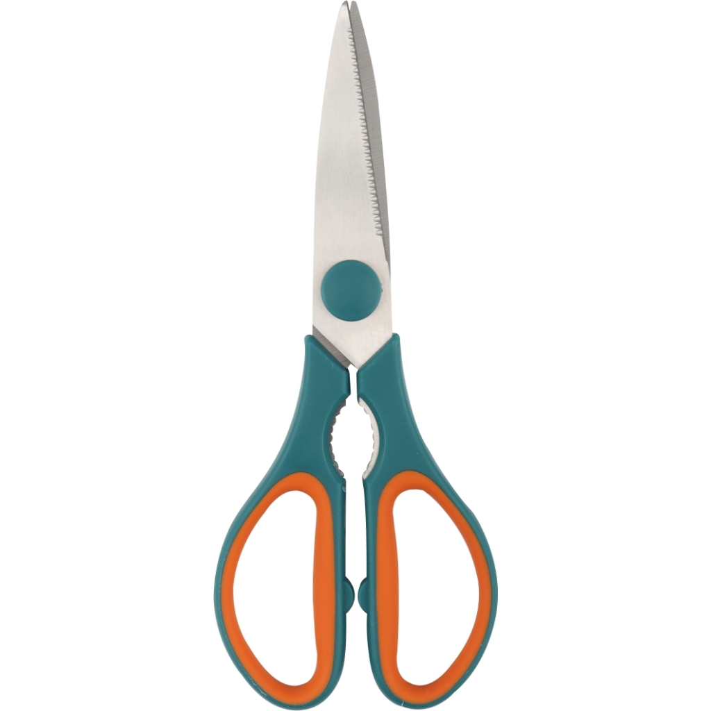 Кухонні ножиці Gusto 21 см Блакитно-помаранчеві (GT-6121) - зображення 1